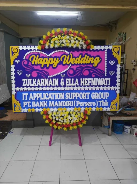 Papan Bunga Damai Indah Golf Bsd